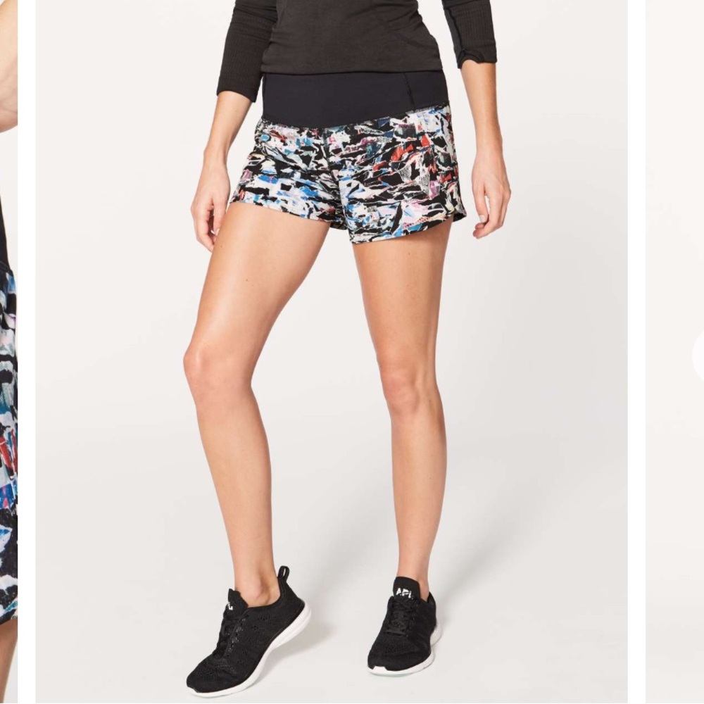 Lululemon Size 6 Run Times II Short 4”
